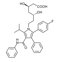 Atorvastatin chemical structure