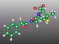 3D-model of benzylpenicillin
