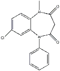 Clobazam chemical structure