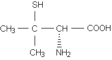 Penicillamine chemical structure