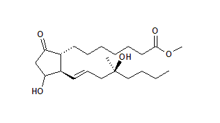 The structure of Misoprostol