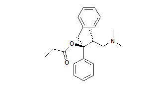 The structure of Dextropropoxyphene