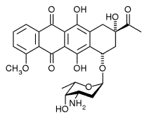 Daunorubicin chemical structure