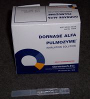 A box of Pulmozyme
