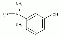 Chemical structure of edrophonium