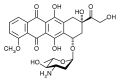 Epirubicin chemical structure