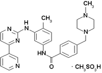 Imatinib mesilate chemical structure