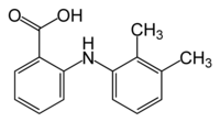 Structure of mefenamic acid