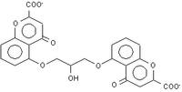 Cromoglicate chemical structure