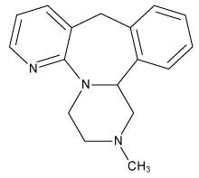 Mirtazapine molecular structure