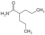 Valpromide chemical structure