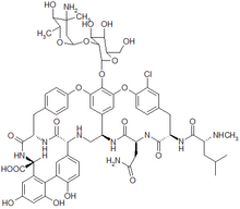 Vancomycin chemical structure