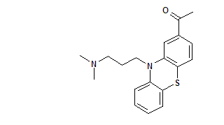 The structure of Acepromazine