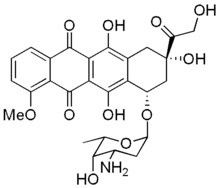 Doxorubicin chemical structure