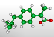 3D model of (R)-ibuprofen