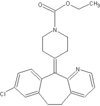 Loratadine chemical structure