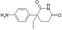 Aminoglutethimide chemical structure