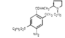 Amisulpride chemical structure
