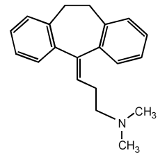 Amitriptyline chemical structure