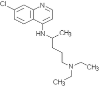 Chloroquine chemical structure
