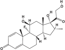 Dexamethasone chemical structure