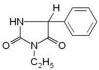 Ethotoin's chemical structure