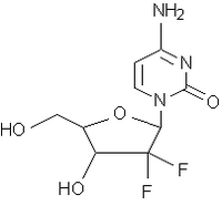 Gemcitabine chemical structure