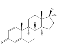 Methandrostenolone chemical structure