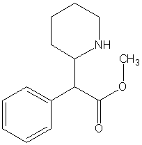 Methylphenidate chemical structure