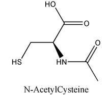 Acetylcysteine chemical structure
