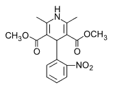 Nifedipine chemical structure