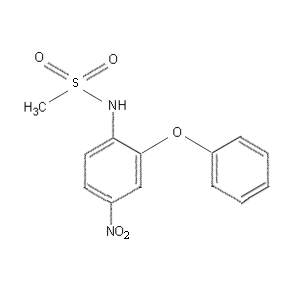 Nimesulide structure formula