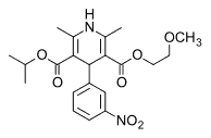 Nimodipine chemical structure