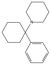 Chemical structure of PCP. (Image in the PD)