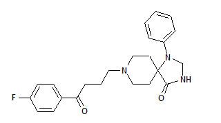 The structure of Spiperone