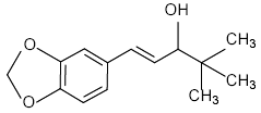 Stiripentol ' s chemical structure