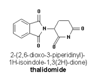 Thalidomide chemical structure