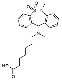 Tianeptine chemical structure