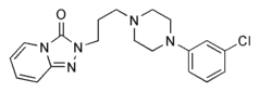 Trazodone chemical structure