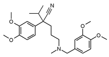 Verapamil chemical structure